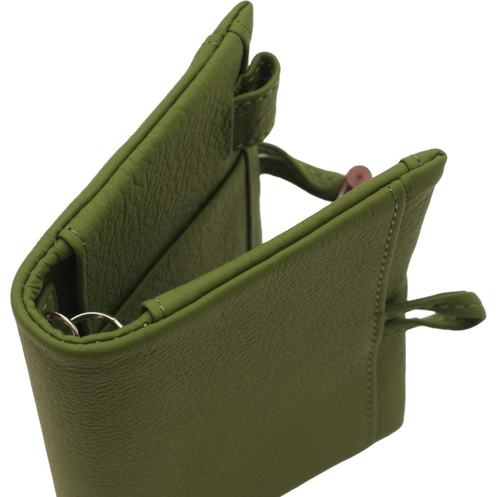 抹茶 M5-13mm トグル留め 深緑