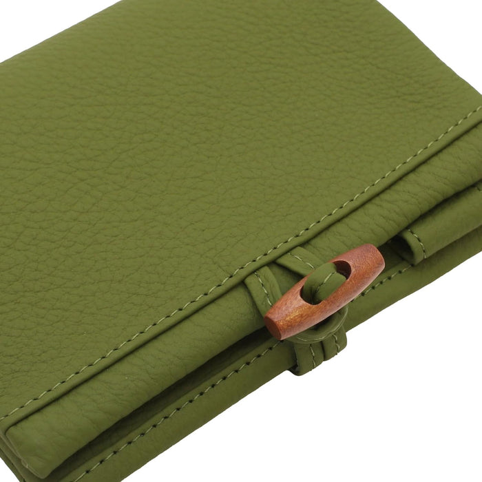 抹茶 ミニ6-13mm トグル留め 深緑