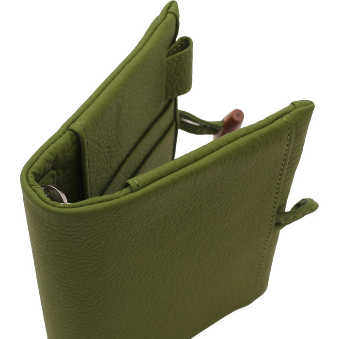 抹茶 ミニ6-13mm トグル留め 深緑