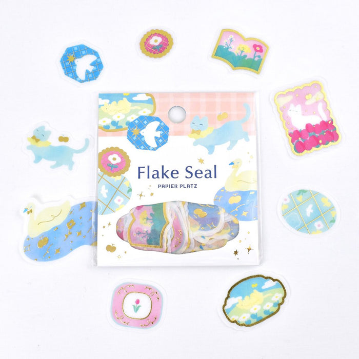 Nodoka Miyashita Flake Seal Nekoneko Biyori