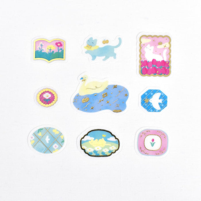 Nodoka Miyashita Flake Seal Nekoneko Biyori