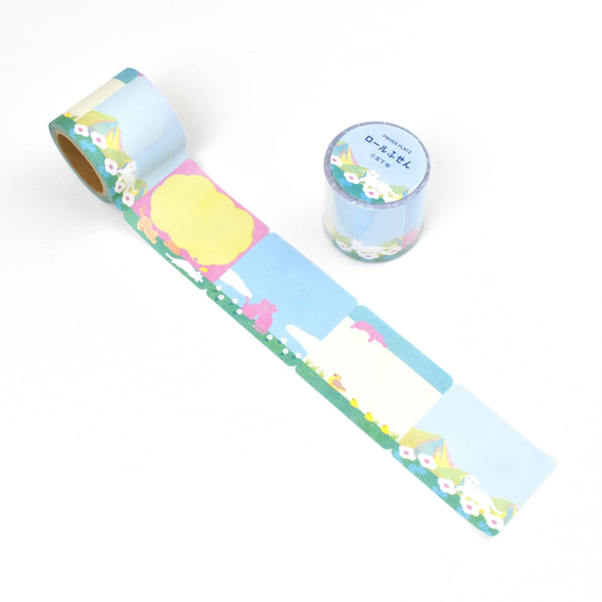 宮下和 ロール付箋 ねこさんぽ | 八文字屋OnlineStore