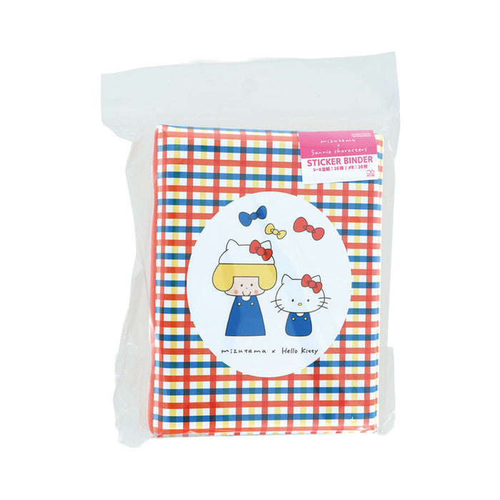mizutama×サンリオキャラクターズ 第2弾 シールバインダー ハローキティ - 八文字屋OnlineStore