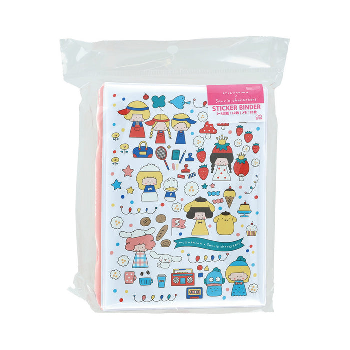 mizutama×サンリオキャラクターズ 第2弾 シールバインダー ミックス - 八文字屋OnlineStore