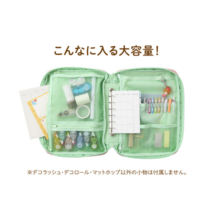 mizutama 文房具をた〜っぷり持ち運べる手帳ポーチセット はじまりの朝