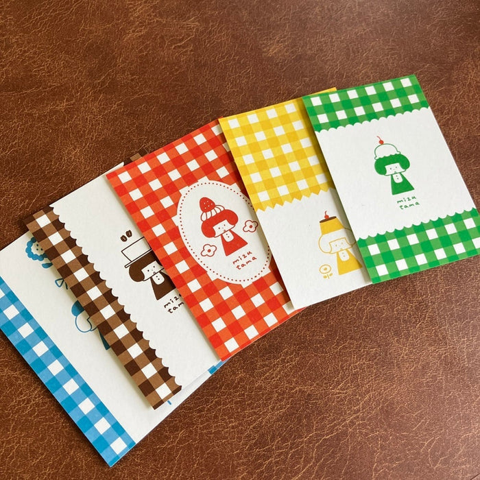 mizutama チェックシリーズ イラストカードセット（M5）