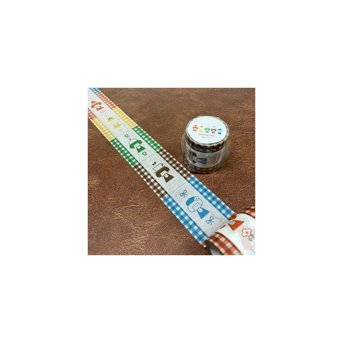 mizutama チェックシリーズ マスキングテープ（48mm）