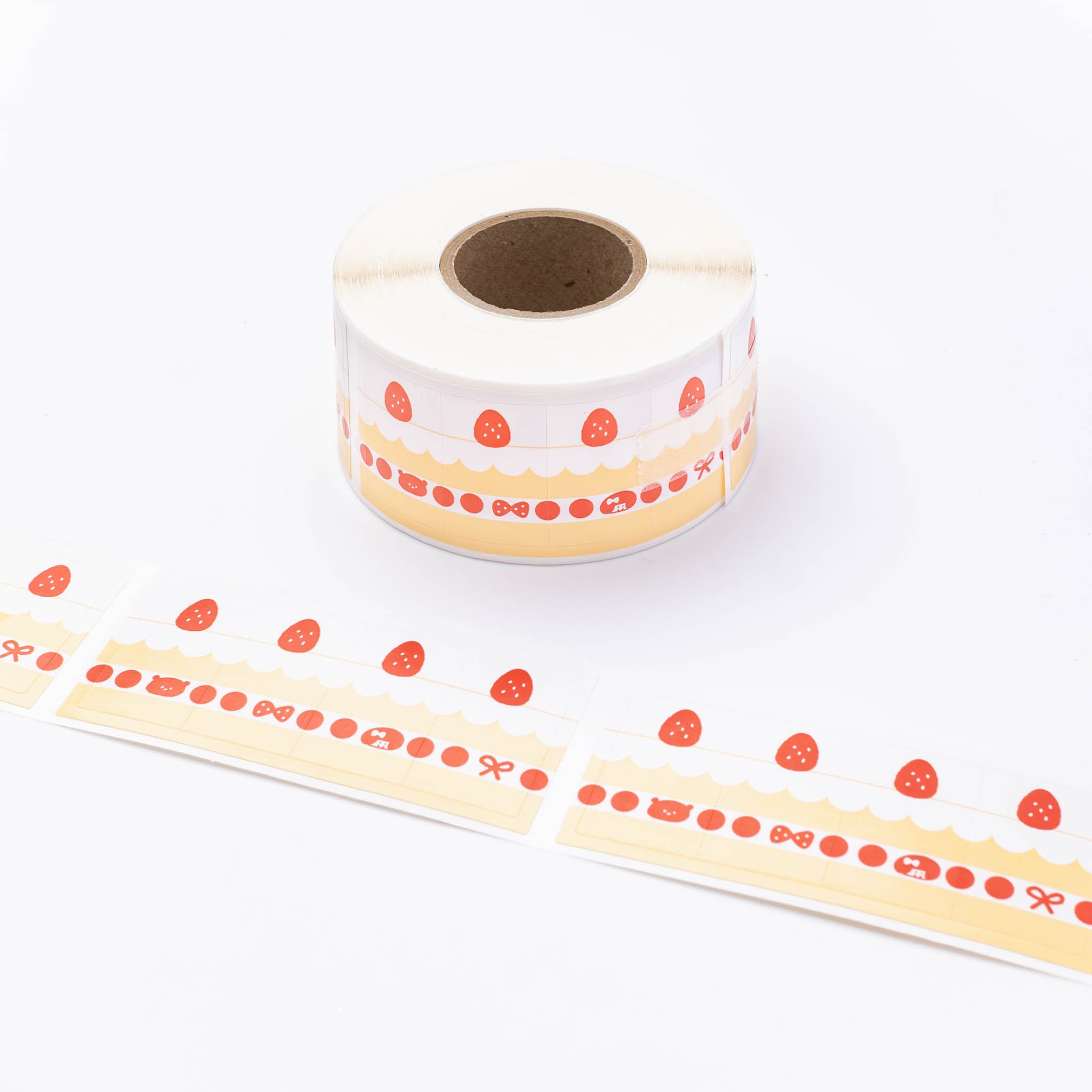 むむすけ様 ロールシール 36×ネクタイ ラベラーロールシール うさぎ（弱粘着 再剥離