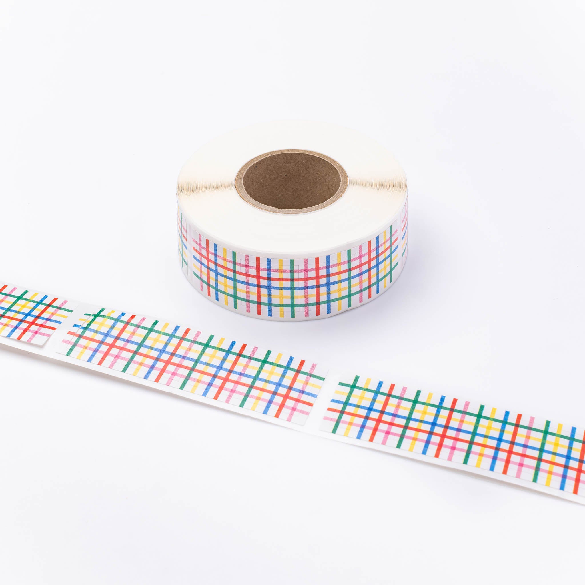 mizutama ロールシール カラフルチェック | 八文字屋OnlineStore