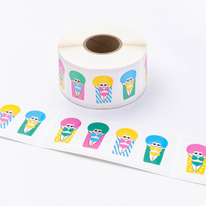 mizutama ロールシール 年中常夏子ちゃん - 八文字屋OnlineStore