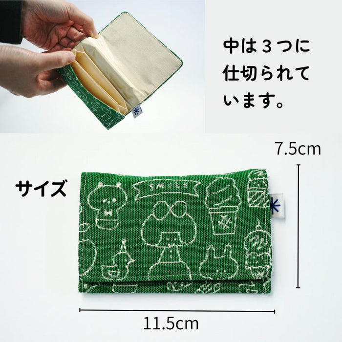 mizutama × 米織小紋 カードケース