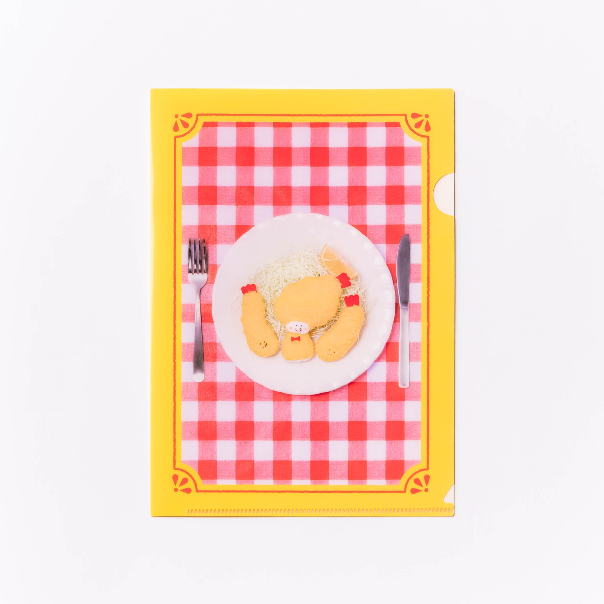 mizutama ぬいフォト A5 クリアファイル エビフライ | 八文字屋OnlineStore