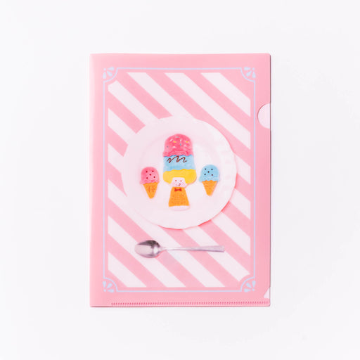 mizutama ぬいフォト A5 クリアファイル アイス - 八文字屋OnlineStore