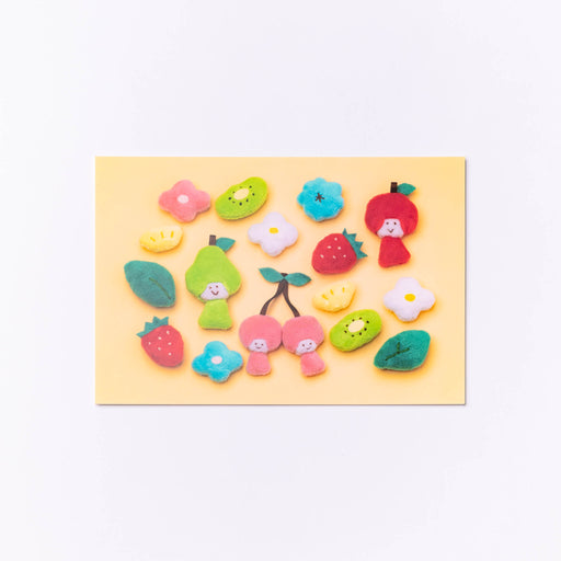 mizutama ぬいフォト ポストカード フルーツ - 八文字屋OnlineStore