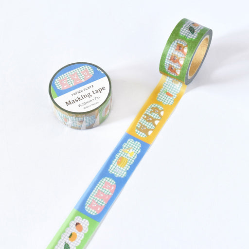 Nico-Recipe マスキングテープ あにまる - 八文字屋OnlineStore