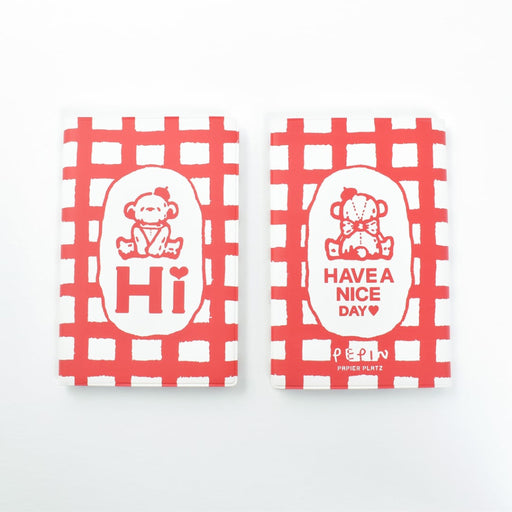 PEPIN ポケットログノート おすわりベア - 八文字屋OnlineStore