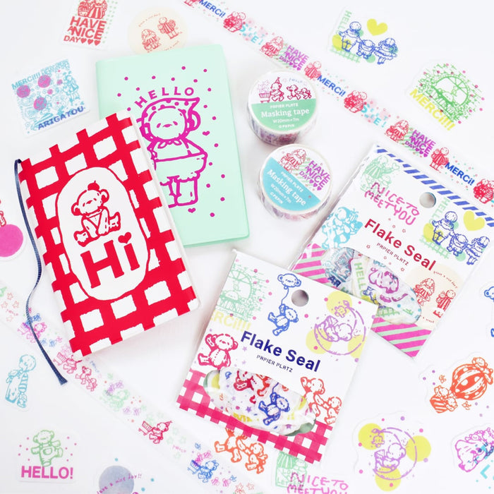 PEPIN ポケットログノート おぱんつベア - 八文字屋OnlineStore