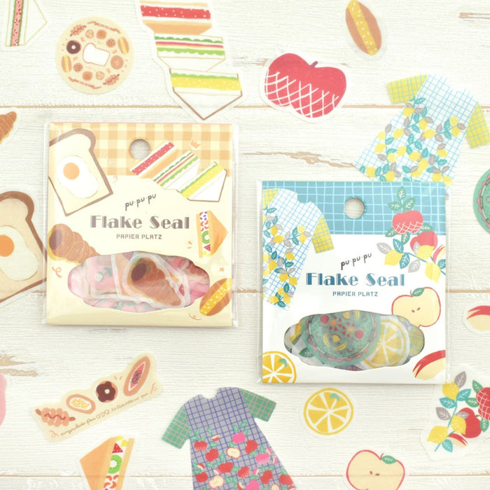 pu・pu・pu Flake Sticker