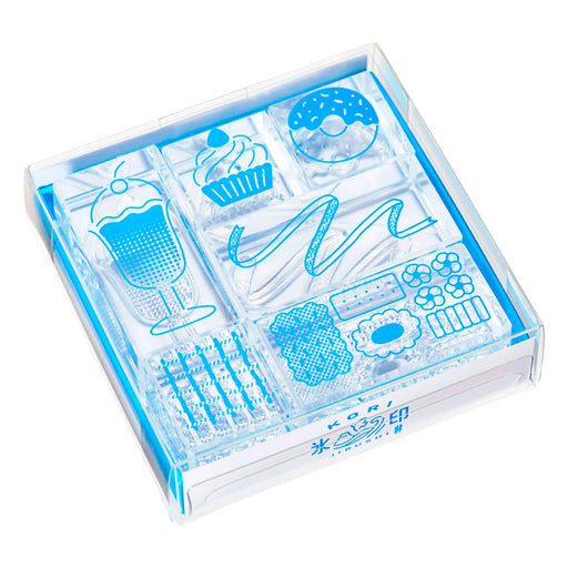 透明スタンプ 氷印 6個セット - 八文字屋OnlineStore
