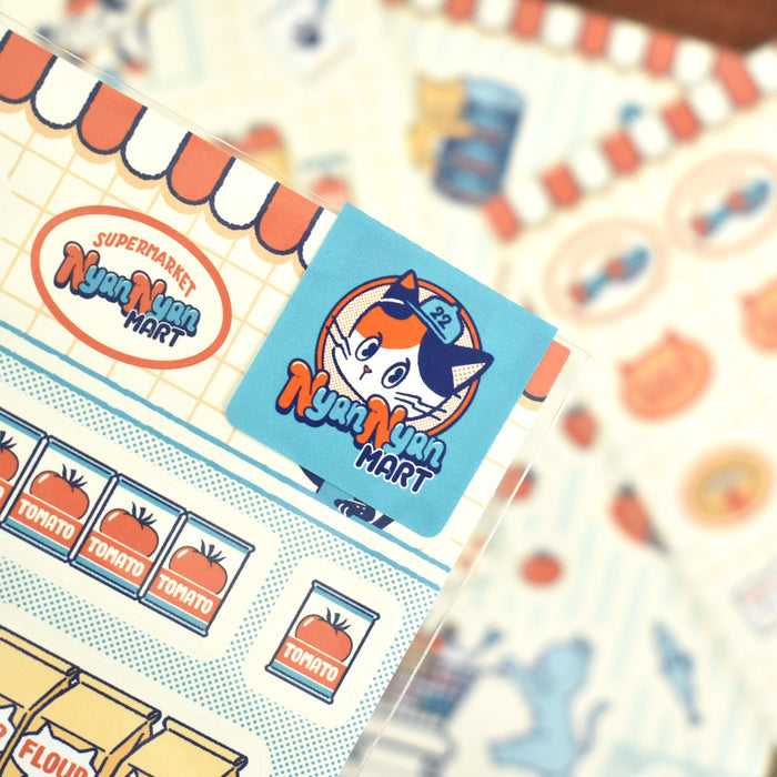 オビワン シートシール SUPERMARKET SEAL