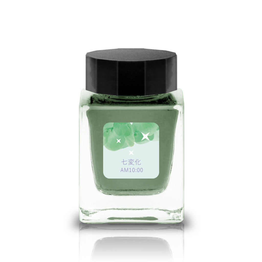 手毬花　インク　神戸ペンショー2021 イベント限定 Special Color for KOBE Pen Show 2025 七変化 AM 10:00 | 八文字屋