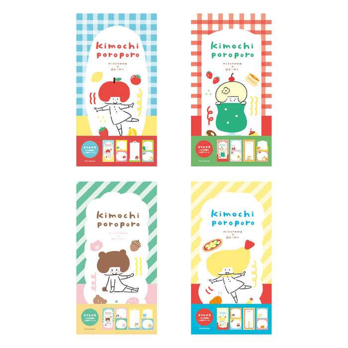 mizutama kimochi poroporo スリムメモ - 八文字屋OnlineStore