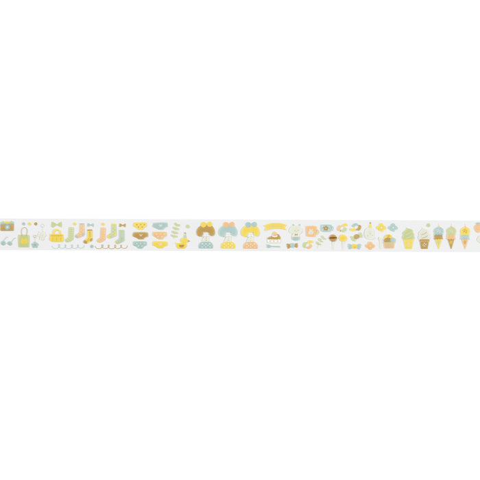 mizutama クリアロールシール SMILEくすみ35