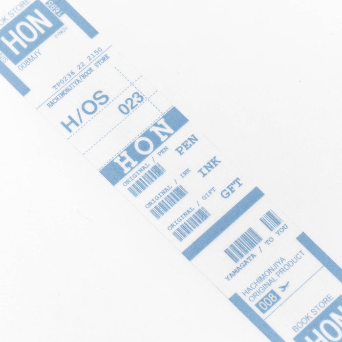 トラベラーズ マスキングテープ インディゴ - 八文字屋OnlineStore