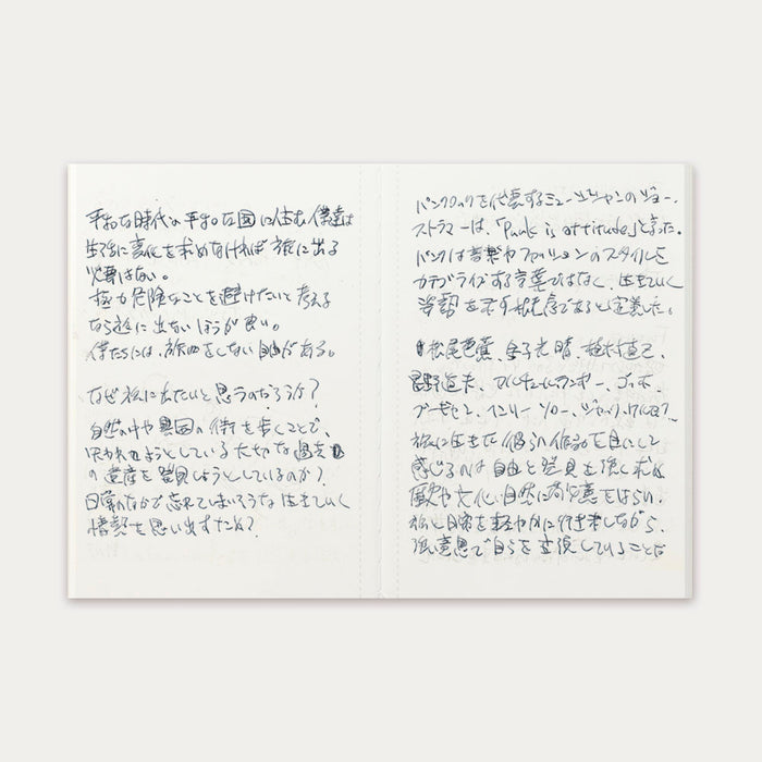 TRAVELER’S notebook (Passport Size) Refill Lightweight Paper Notebook - 八文字屋OnlineStore