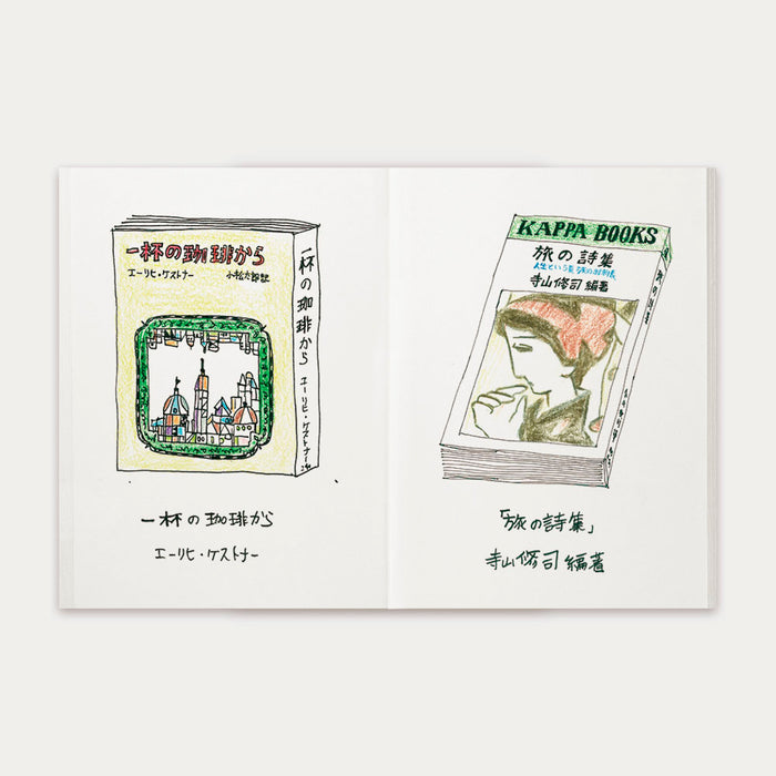TRAVELER’S notebook (Passport Size) Refill Sketch Paper Notebook - 八文字屋OnlineStore