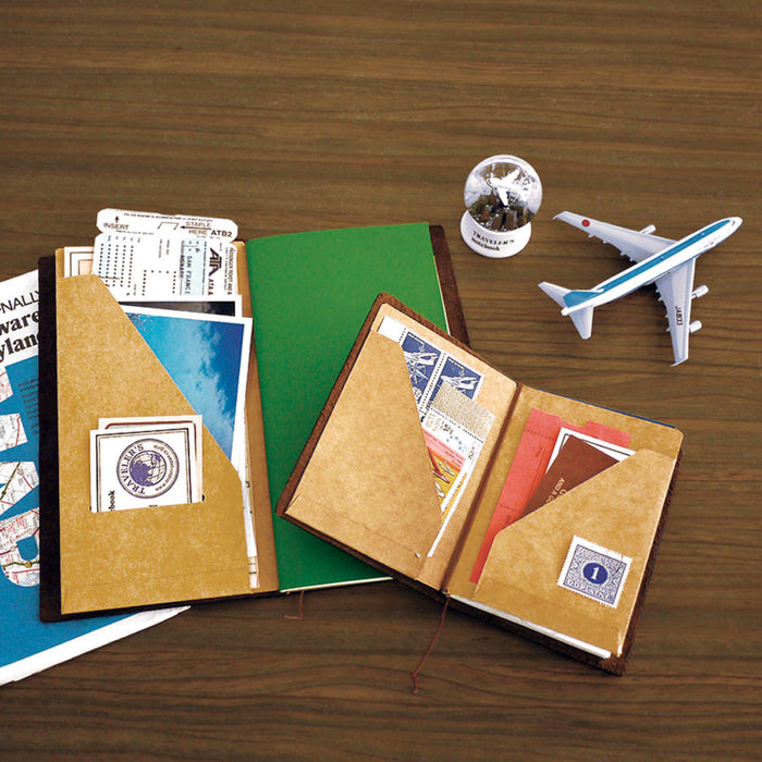 TRAVELER’S notebook (Passport Size) Refill Kraft Paper Folder - 八文字屋OnlineStore