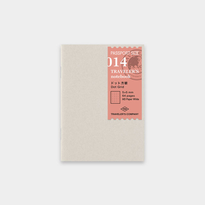 TRAVELER’S notebook (Passport Size) Refill Dot Grid Folder - 八文字屋OnlineStore