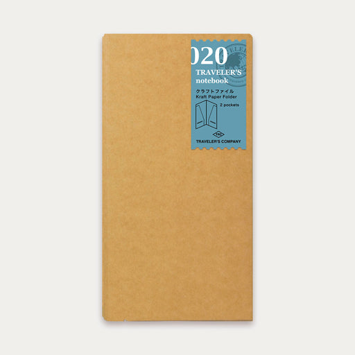 TRAVELER’S notebook Refill Kraft Paper Folder - 八文字屋OnlineStore