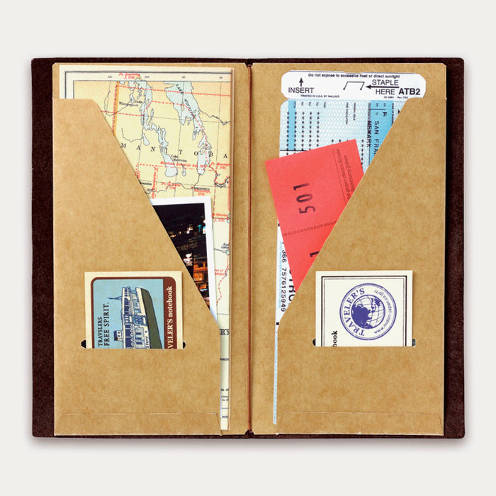 TRAVELER’S notebook Refill Kraft Paper Folder - 八文字屋OnlineStore
