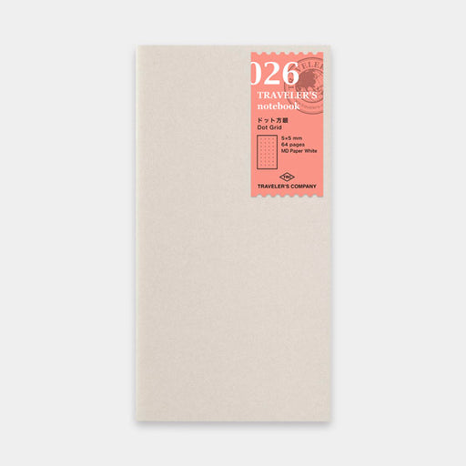 TRAVELER’S notebook Refill Dot Grid - 八文字屋OnlineStore