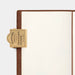 TRAVELER’S notebook Brass Clip TRC Logo - 八文字屋OnlineStore