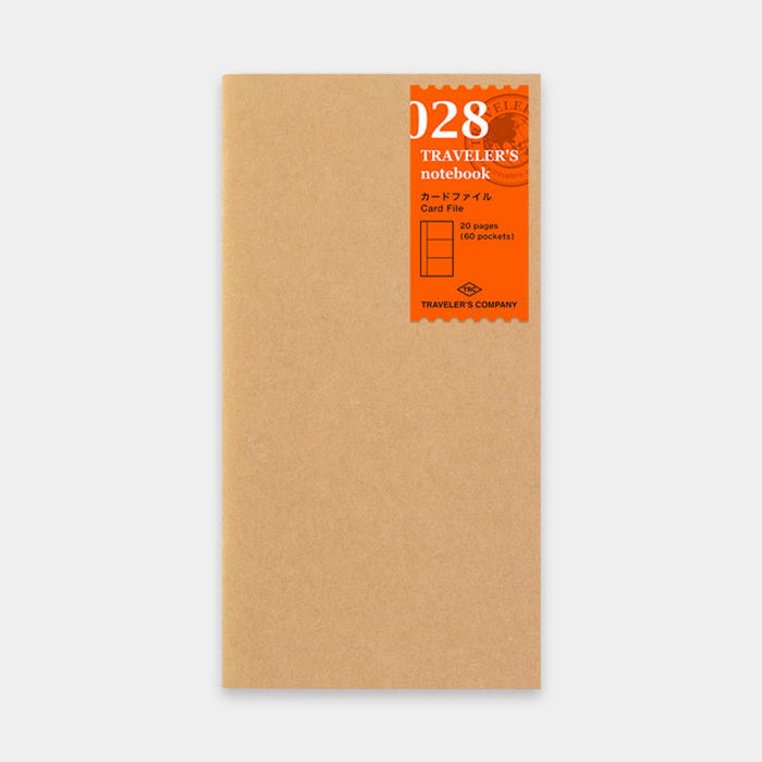 TRAVELER’S notebook Refill Card File - 八文字屋OnlineStore