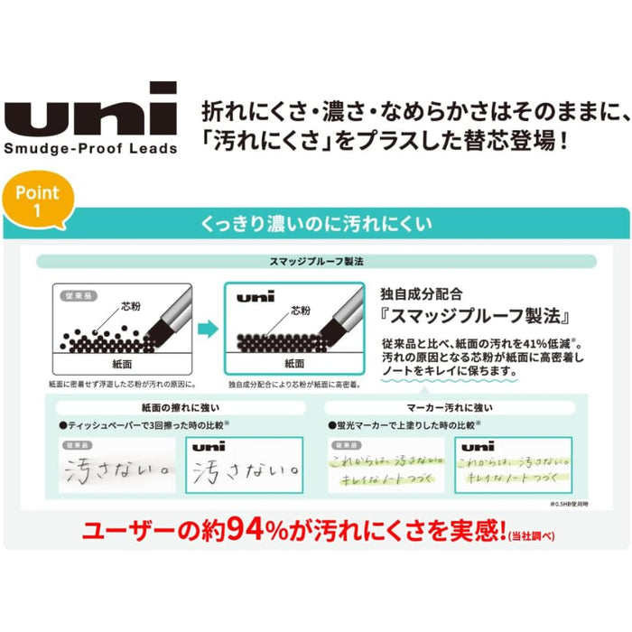 uni シャープ替芯 メタルケース HB