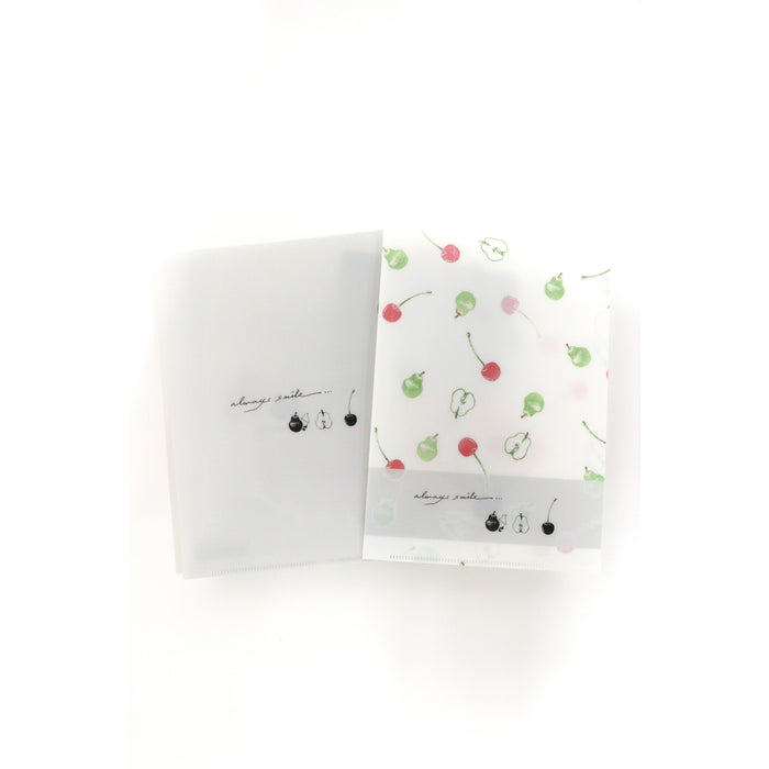 Yamagata Fruits A5 Clear File Monochrome