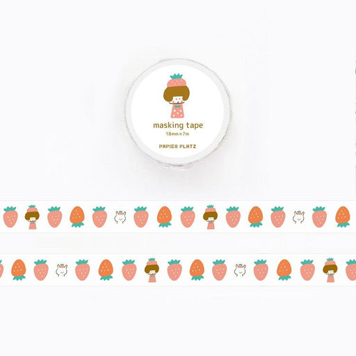 mizutama フルーツちゃんシリーズ 第2弾 マスキングテープ - 八文字屋OnlineStore