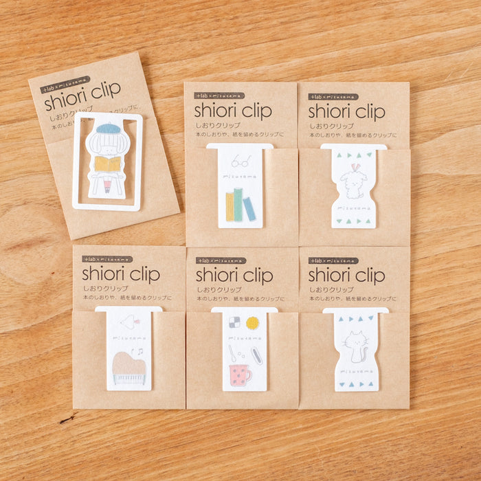 +lab×mizutama 本とお茶と音楽と しおりクリップ - 八文字屋OnlineStore