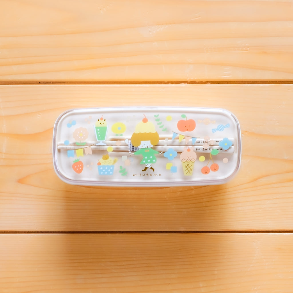 mizutama 二段弁当箱 | 八文字屋OnlineStore