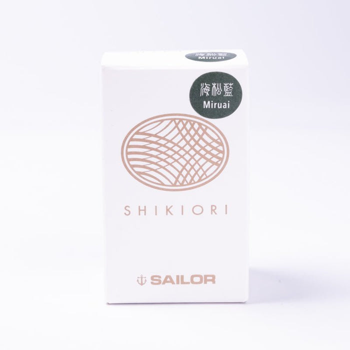 SHIKIORI―四季織― ボトルインク 海松藍 - 八文字屋OnlineStore