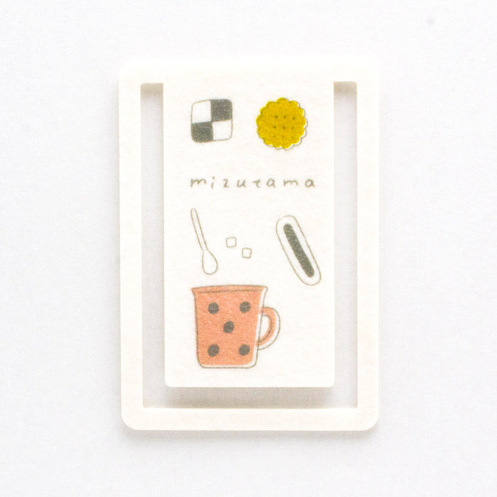 +lab×mizutama 本とお茶と音楽と しおりクリップ - 八文字屋OnlineStore