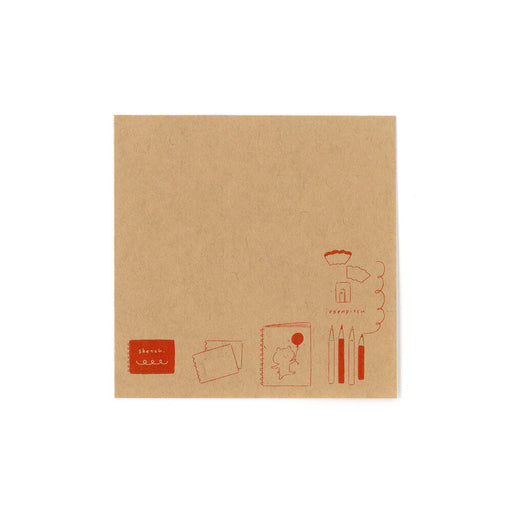 +lab×mizutama お絵描きの時間 付箋 - 八文字屋OnlineStore