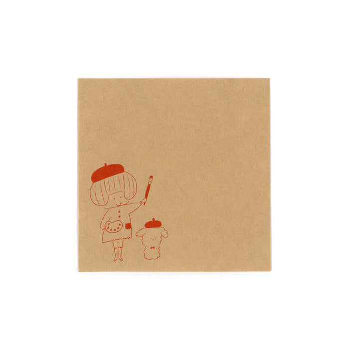 +lab×mizutama お絵描きの時間 付箋 - 八文字屋OnlineStore