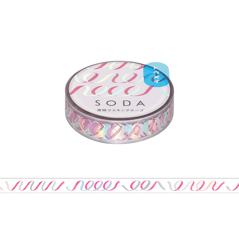 SODA 透明マスキングテープ 10mm | 八文字屋OnlineStore