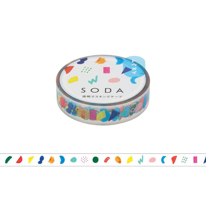 SODA 透明マスキングテープ 10mm - 八文字屋OnlineStore