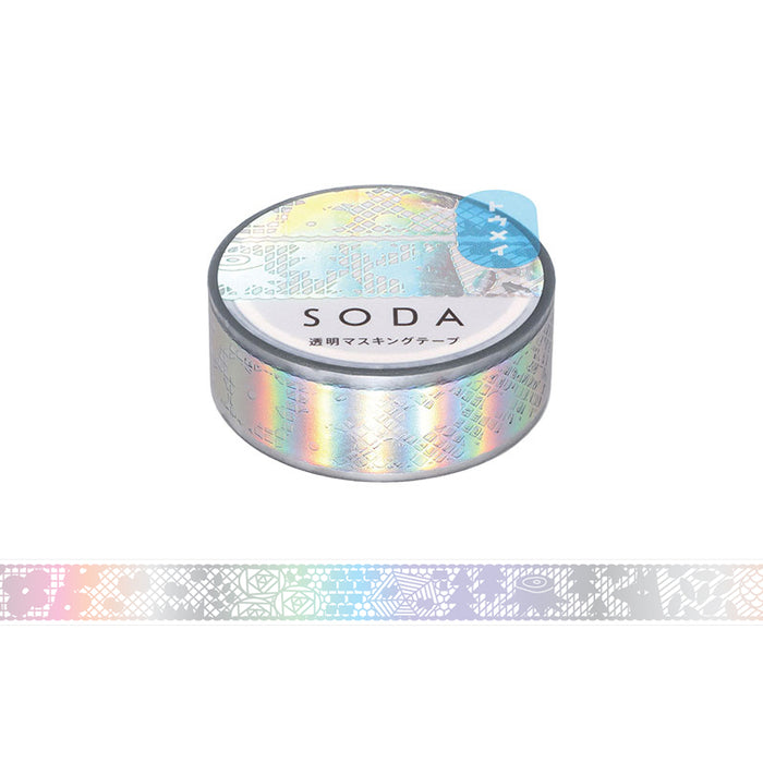 SODA 透明マスキングテープ 15mm - 八文字屋OnlineStore