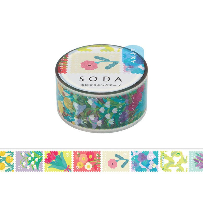 SODA 透明マスキングテープ 20mm